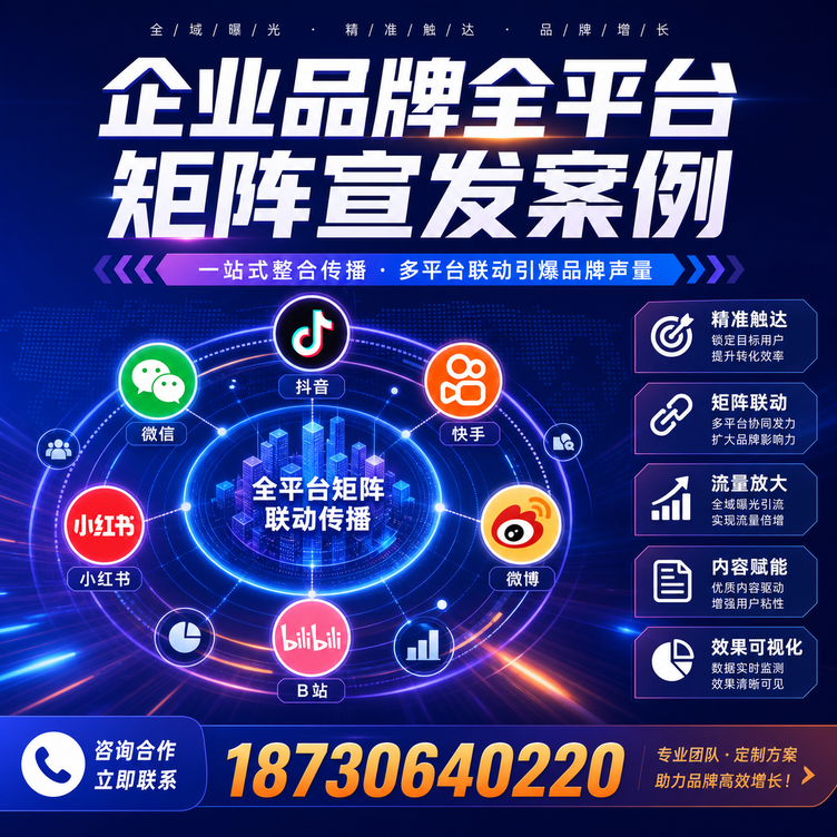 琼中企业全平台自媒体品牌统一宣发落地案例